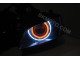 2013-2018 Honda CBR 600RR H1 HID BiXenon Projector headlights kit with angel eyes halo